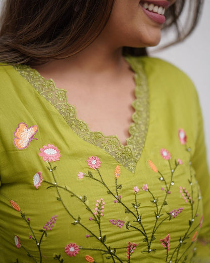 Libas Beautiful Embroidery And Sequence Work Set For Women