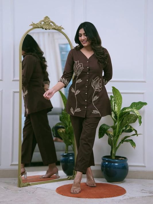 Libas Kurta Beat the heat with our new summer cord set