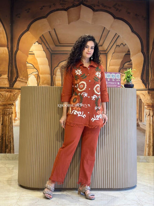 Beautiful Cotton Flex Embroidery Cord Set